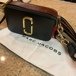 The Snapshot Leather Crossbody Bag MARC JACOBS